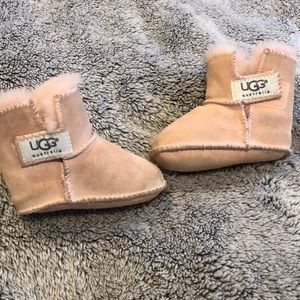 Little pink ugg boots